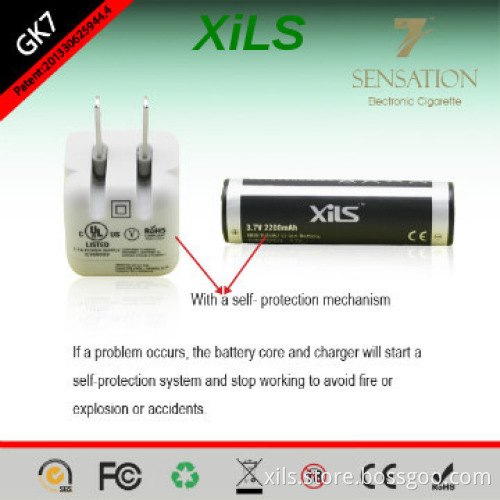 Xils 2014 new design Unique gourd shape ecig GK7
